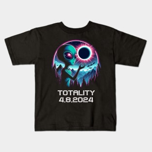 Solar eclipse apparel Kids T-Shirt